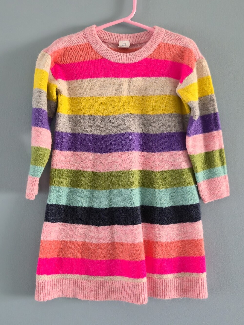 Gap Colorful Striped Sweater Dress - Girls 2T
